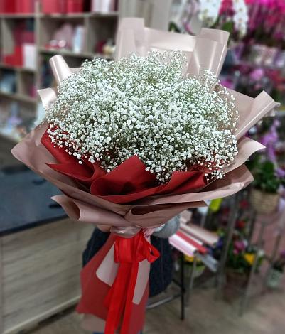 Букет цветов из: Гипсофила в Андреевской Краснодарского края