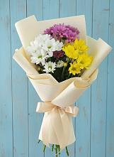 Букет цветов из:  Хризантемы в Андреевской Краснодарского края