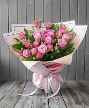 Букет Розовый кустик в Андреевской Краснодарского края