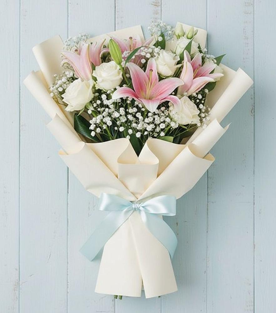 Букет цветов из: Лилии в Андреевской Краснодарского края