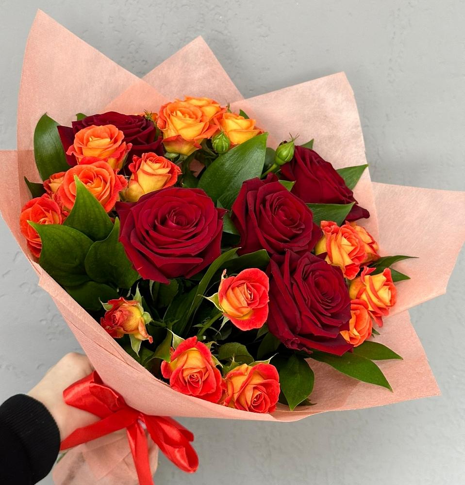 Букет Любовь и восторг в Андреевской Краснодарского края