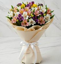 Букет цветов из:  Альстромерии в Андреевской Краснодарского края