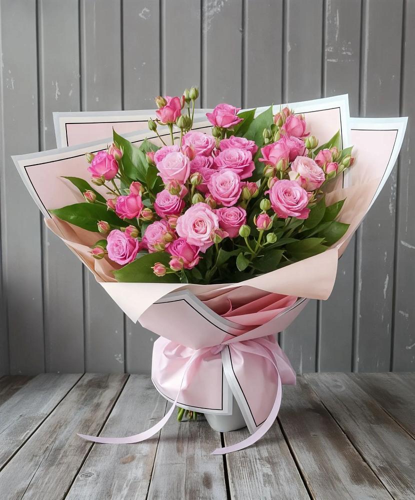 Букет Розовый кустик в Андреевской Краснодарского края