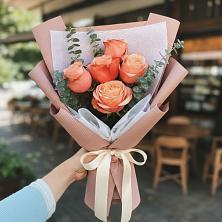 Букет цветов из:  Розы в Андреевской Краснодарского края