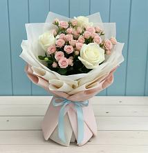 Букет цветов из:  Розы в Андреевской Краснодарского края