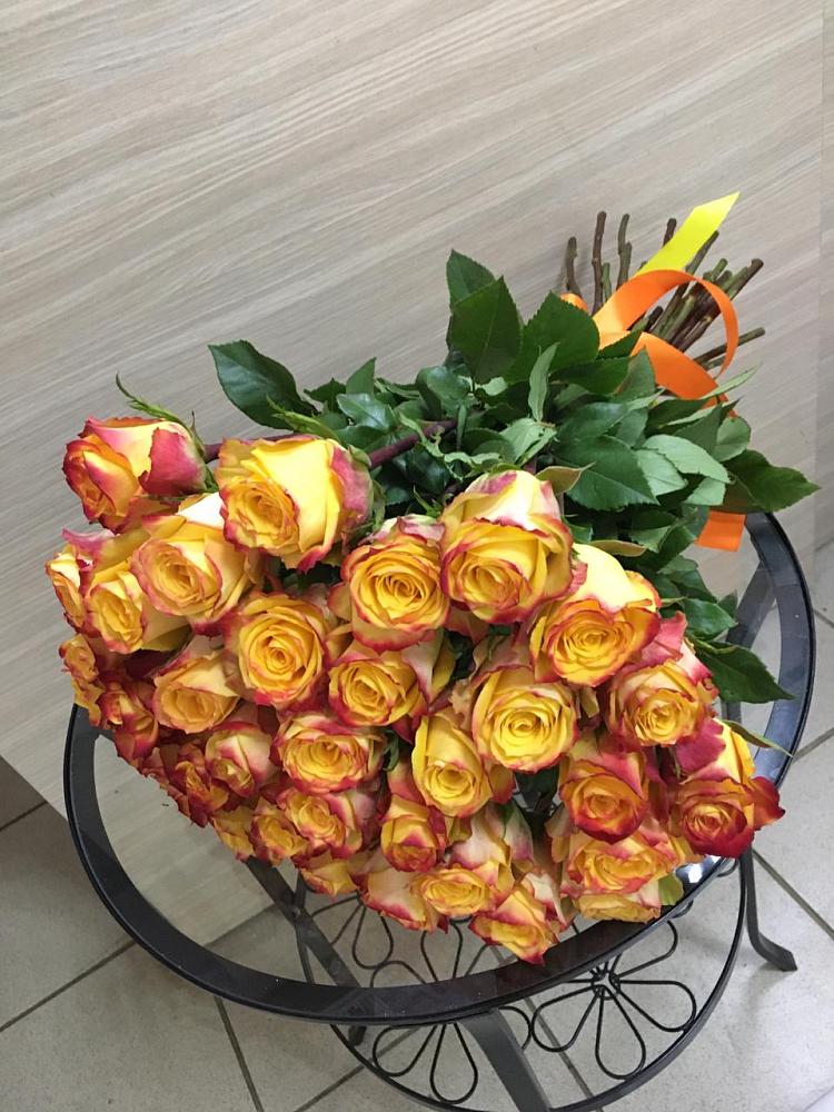 Букет Желтые розы в Андреевской Краснодарского края