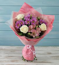 Букет цветов из:  Герберы в Андреевской Краснодарского края