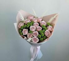 Букет цветов из:  Розы и Хризантемы #REPLACE_PRED# Андреевской Краснодарского края