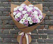 Букет цветов из:  Хризантемы #REPLACE_PRED# Андреевской Краснодарского края