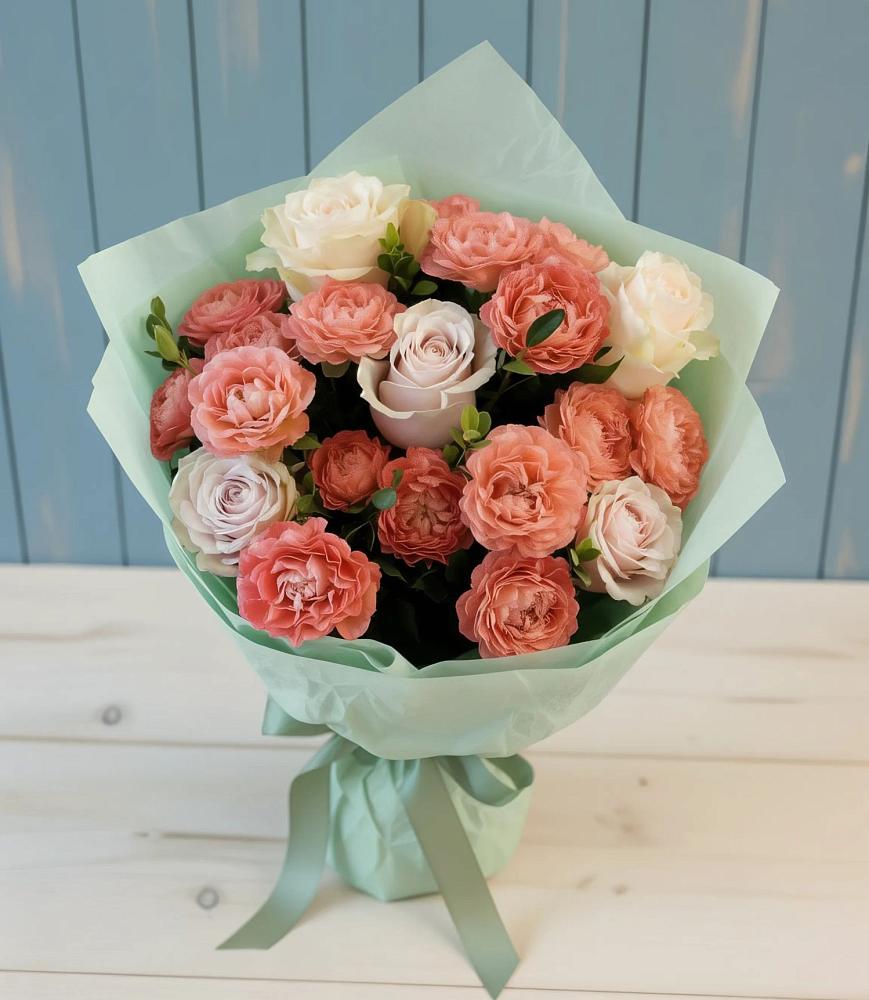 Букет цветов из: Розы в Андреевской Краснодарского края