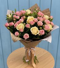 Букет цветов из:  Розы в Андреевской Краснодарского края