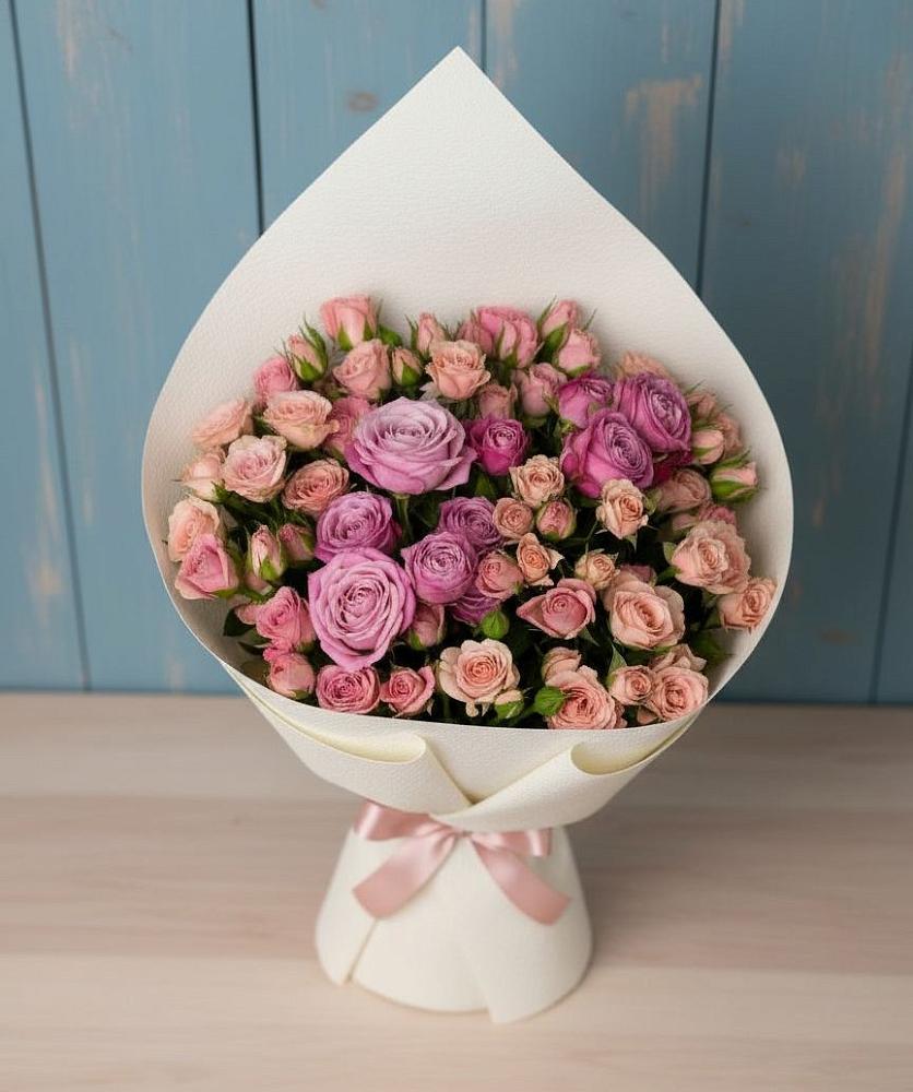 Букет цветов из: Розы в Андреевской Краснодарского края