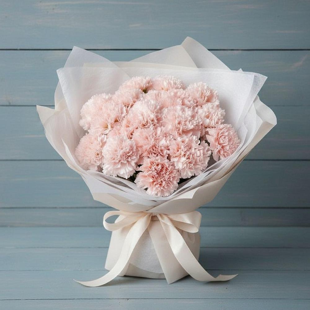 Букет цветов из: Гвоздики в Андреевской Краснодарского края