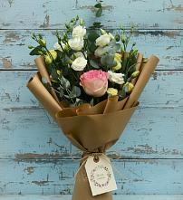 Букет цветов из:  Розы и Лизиантусы #REPLACE_PRED# Андреевской Краснодарского края